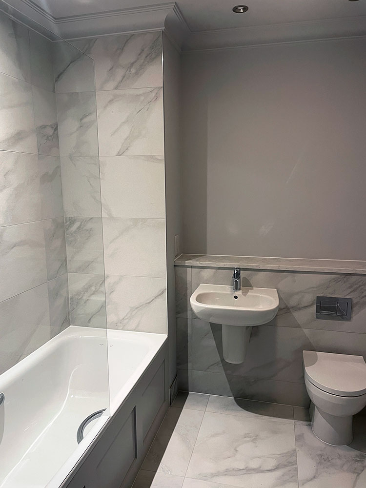 Bathroom in Apartments, Dublin City Centre- M3 Plumbing Heating